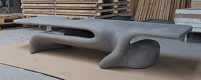 用紙材料3D打印實現(xiàn)高難度的混凝土造型