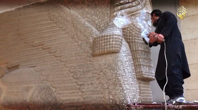 ISIS惡行后果:需3d打印模型修復(fù)功能用來修復(fù)被ISIS破壞的文物