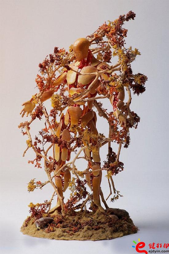 3d打印藝術品,3d打印作品,3d打印工藝品,3d打印藝術雕塑,3d打印藝術,3D打印服務 3D打印有多神奇？這個話題一直被大家能津津樂道的談論著。答案其實也簡單，那就是3D打印擁有無限可能。本文有藝術家用3D打印樹木來詮釋一年四季的變化。一起來看看。